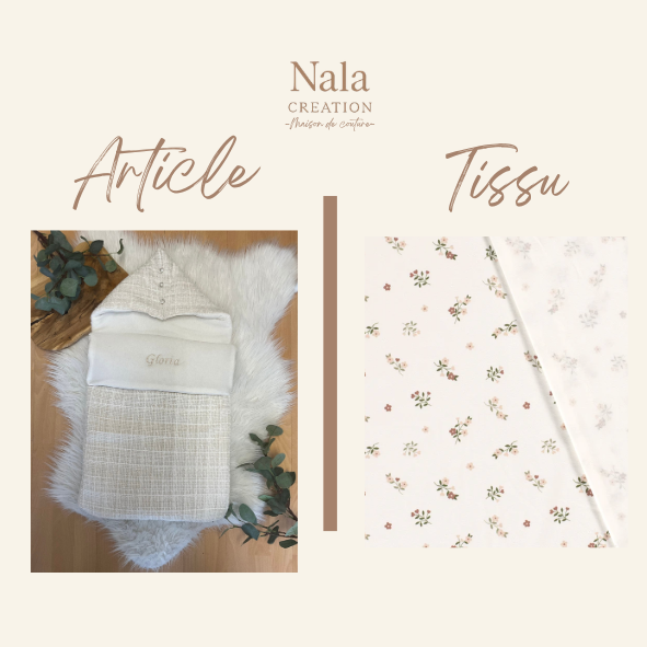 Nid d'ange maxi-cosy personnalisé