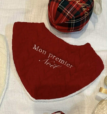 Bavoir "Mon premier Noël"
